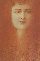 Étude de femme, 1891, khnopff