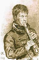 Blind musician, 1809, kiprensky