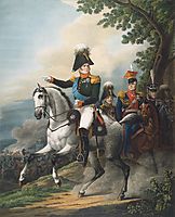 Equestrian portrait of Alexander I, 1820, kiprensky
