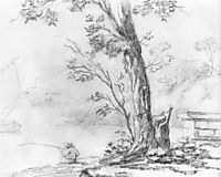 Landscape with Fisherman, 1810, kiprensky