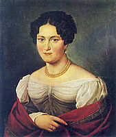 Portrait of an unknown woman , 1820, kiprensky