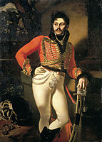 Portrait of Colonel Evgraf V. Davydov  , 1809, kiprensky