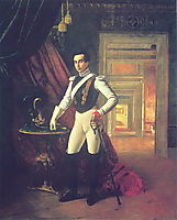 Portrait of Count Dmitri Nikolaevich Sheremetev, 1824, kiprensky