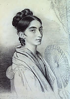 Portrait of Countess Sophia Alexandrovna Golenischev-Kutuzova, 1829, kiprensky