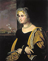 Portrait of Ekaterina Avdulina, kiprensky