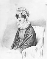 Portrait of Ekaterina Petrovna Rostopchina, 1822, kiprensky