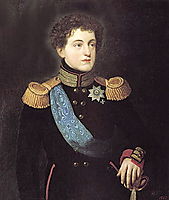 Portrait of Great Prince Nikolay Pavlovich, 1814, kiprensky
