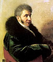 Portrait of Ivan Alexeevich Gagarin  , 1811, kiprensky