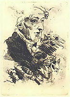Portrait of Ivan Dmitrevsky, 1814, kiprensky