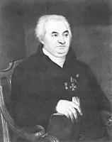 Portrait of Ivan Vasilievich Kusov  , 1808, kiprensky