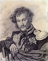 Portrait of M. Lansky, 1813, kiprensky