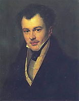 Portrait of M.M.Cherkasov, 1827, kiprensky