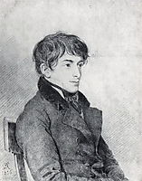 Portrait of Nikita Mikhailovich Muraviev, 1815, kiprensky