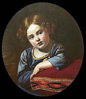 Portrait of Prince E.G. Gagarin as a child, 1817, kiprensky