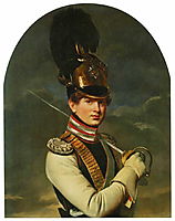 Portrait of Prince Nikita Petrovich Trubetskoy, 1826, kiprensky