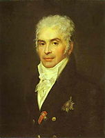 Portrait of the Prince P. Scherbatov, 1808, kiprensky