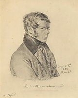 Portrait of Prince Pyotr Andreyevich Vyazemsky, 1835, kiprensky