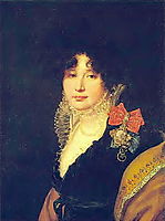 Portrait of the Princess A. Scherbatova, 1808, kiprensky