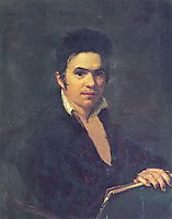 Portrait of A. Schwalbe, 1808, kiprensky