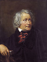Portrait of the Sculptor Bertel Thorvaldsen, 1831, kiprensky