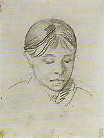 Portrait of a sister (Anna Schwalbe), 1807, kiprensky