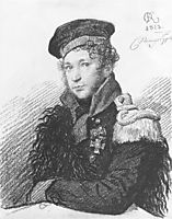 Portrait of A. Tamilov, 1813, kiprensky