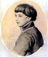 Portrait V. P. Orlov-Davydov, 1828, kiprensky