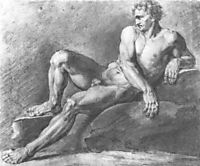 Reclining sitter, 1802, kiprensky