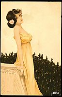 Girls with flowers at feet, 1902, kirchner