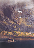 Echo , 1888, kittelsen