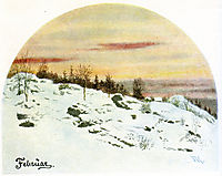 February, 1890, kittelsen