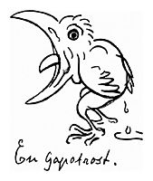 gapotrost en, kittelsen