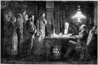 Streik, 1879, kittelsen