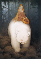 White Bear King Valemon, 1912, kittelsen