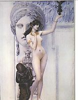 Allegory of Sculpture, 1889, klimt