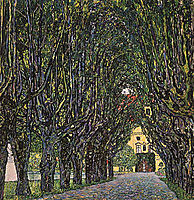 Avenue of Schloss Kammer Park, 1912, klimt