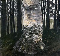 Birch in a Forest, 1903, klimt