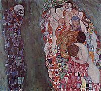 Death and Life, 1916, klimt