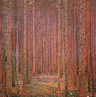 Fir Forest I, 1901, klimt