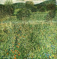 Flowering Field, 1909, klimt