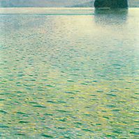 Island in the Attersee, klimt
