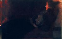 Lady by the Fireplace, 1897-98, klimt