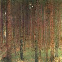 Pine Forest II, 1901, klimt