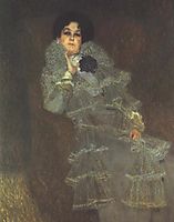 Portrait of Marie Henneberg, 1902, klimt