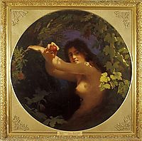 Eve with a Pomegranate, 1880, koler