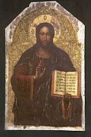 Icon of the Savior from the Maniava Hermitage iconostasis1698, 1705, kondzelevych