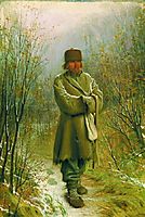Contemplator , 1876, kramskoy