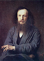 D. I. Mendeleev, 1878, kramskoy