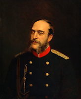 Georg August von Mecklenburg Strelitz, 1876, kramskoy