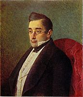 Portrait of Alexandr Griboyedov, kramskoy
